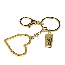 Přívěšek na klíče Lave, 11 cm, zlatá - 1