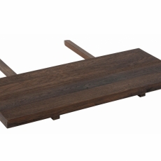 Prodlužovací deska k jídelnímu stolu Matix, 90 cm, tmavý dub - 1