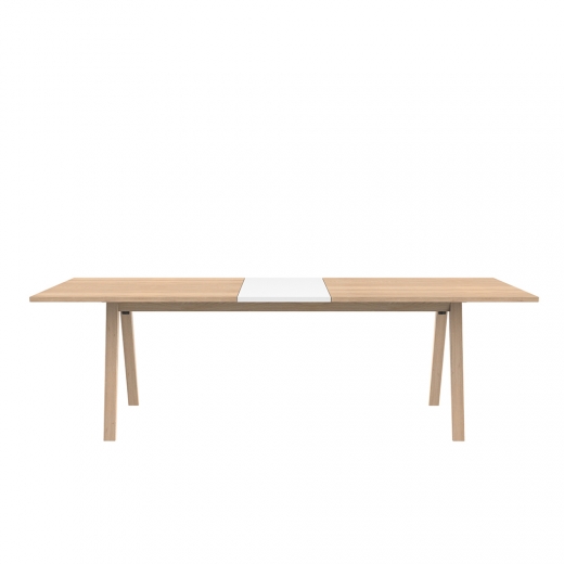Prodlužovací deska k jídelnímu stolu Sumo, 45 cm, bílá - 1