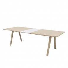 Prodlužovací deska k jídelnímu stolu Sumo, 45 cm, bílá - 2