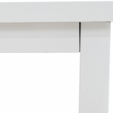 Psací stůl Brian II. 120 cm, bílá - 4
