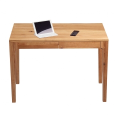 Psací stůl se zásuvkami Theodor, 110 cm, divoký dub - 3