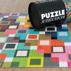 Puzzle Happy, 500 dielikov, 50x50cm - 2