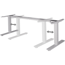 Rám stola Telík, 105 cm, šedá - 6