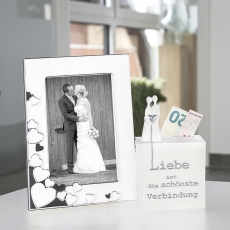 Rámček na fotky Elmo, 10x15 cm, biela - 2