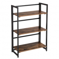 Regál Artur, 93 cm, hnedá - 1