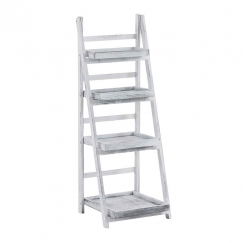 Regál Colorado, 115 cm, antik biela