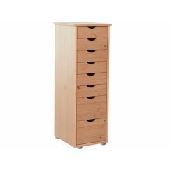Regál Galte, 102 cm, borovica