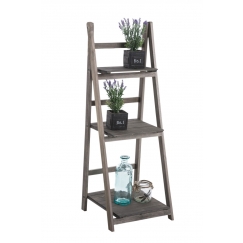 Regál Klippe, 111 cm, svetlohnedá