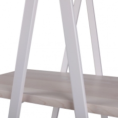 Regál poschodový Spiky, 180 cm, biela - 2