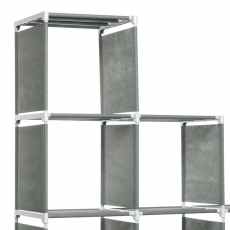Regál s 10 policemi QuickTec, 146 cm, antracit - 6