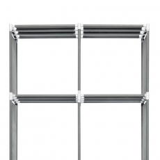 Regál s 10 policemi QuickTec, 184 cm, antracit - 7
