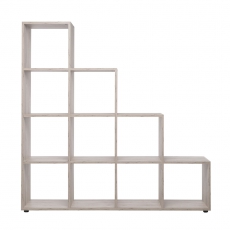 Regál s 10 úložnými úrovněmi Rodrigo, 156 cm, Sorrento dub - 5