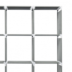 Regál s 12 policemi QuickTec, 145 cm, antracit - 7