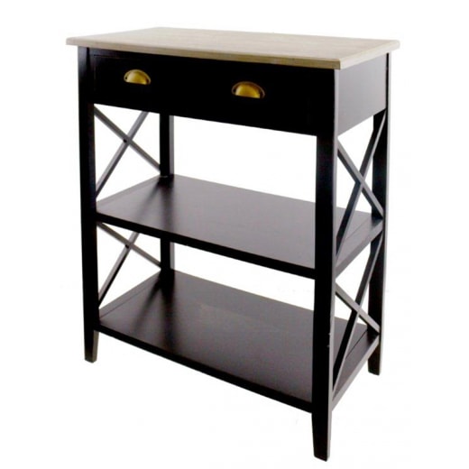 Regál s 2 zásuvkami Cambridge, 90 cm - 1