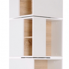 Regál s 4 otočnými dielmi Kappa, 162 cm - 4