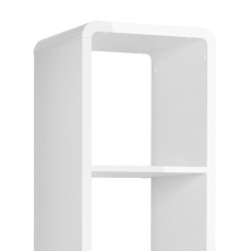Regál s 4 policemi Clamor, 142 cm - 4
