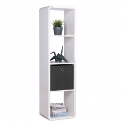 Regál s 4 policemi Clamor, 142 cm