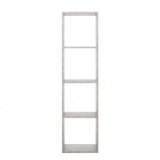 Regál s 4 policemi Lamar, 140 cm, beton - 2