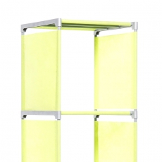 Regál s 4 policemi QuickTec, 145 cm, zelená - 7