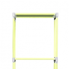 Regál s 4 policemi QuickTec, 145 cm, zelená - 8