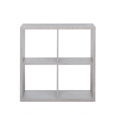 Regál s 4 policemi Xaver, 73 cm, beton - 3
