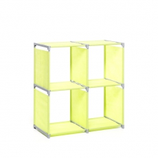 Regál so 4 policami QuickTec, 72,5 cm, zelená - 4