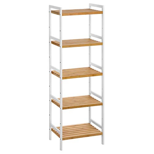 Regál Tier, 142 cm, bambus - 1