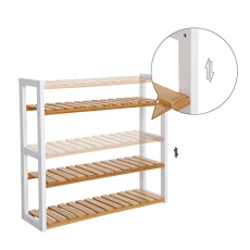Regál Tier, 54 cm, bambus - 5
