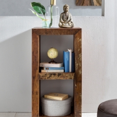 Regál z recyklovaného dřeva Kalkutta, 90 cm, mango - 3
