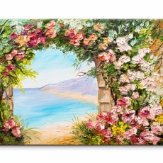 Reprodukcia obrazu Kvetinová brána, 150x100 cm - 3