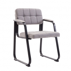 Konferenčná stolička s opierkami Landet textil - 5