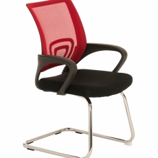 Rokovacia stolička Eureka, červená - 1