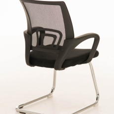 Rokovacia stolička Eureka, čierna - 4
