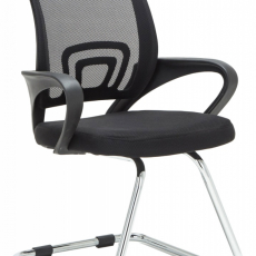 Rokovacia stolička Eureka, čierna - 10