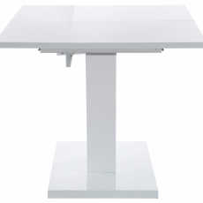 Rozkladací jedálenský stôl Alle, 180 cm, biela - 3