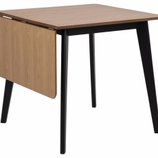 Rozkladací jedálenský stôl Roxby, 120 cm, prírodná - 1