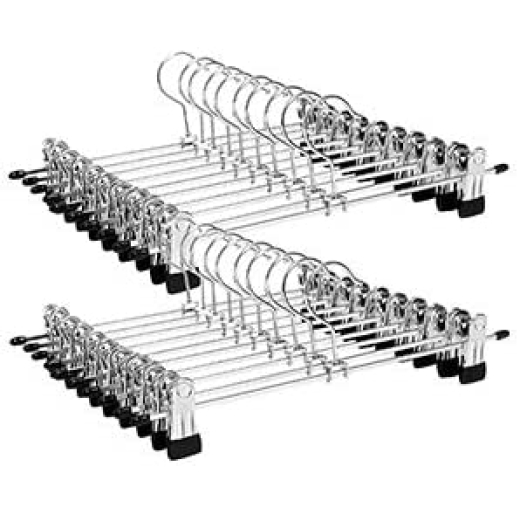 Šatní ramínko Elon (SET 20 ks), 31 cm, stříbrná - 1