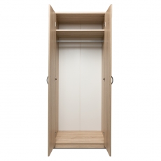 Šatní skříň s dveřmi Haven, 188x74 cm, Sonoma dub - 4