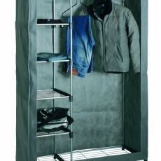 Šatní textilní skříň Emery, 173 cm - 1
