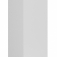 Šatníková skriňa Derob, 180 cm, biela matná - 5