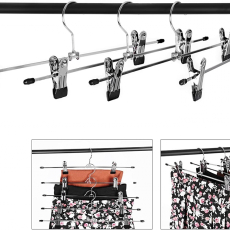 Šatníkové ramienko Elon (Súprava 20 ks), 31 cm, strieborná - 3