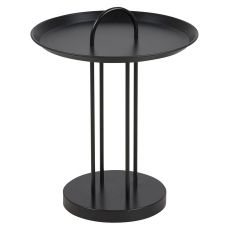 Servírovací stolek Axon, 39 cm, černá - 2