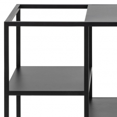 Servírovací stolík Newcastle, 85 cm, čierna - 8