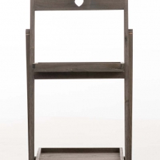 Skládací poschoďový regál Darek, 74 cm, hnědá - 2