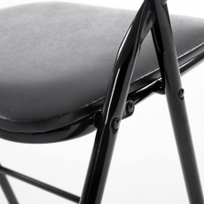 Skládací židle Gisel, černá - 7