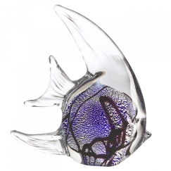 Sklenená dekorácia Fish, 13 cm