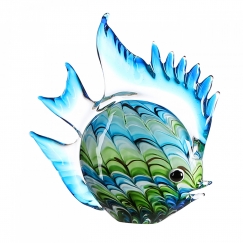 Sklenená dekorácia Fun Fish, 30 cm