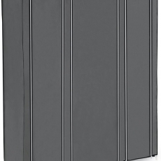 Skřín Helebrant, 175 cm, šedá - 5