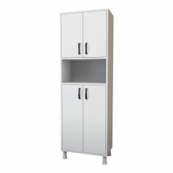 Skříň Manila, 191 cm, bílá